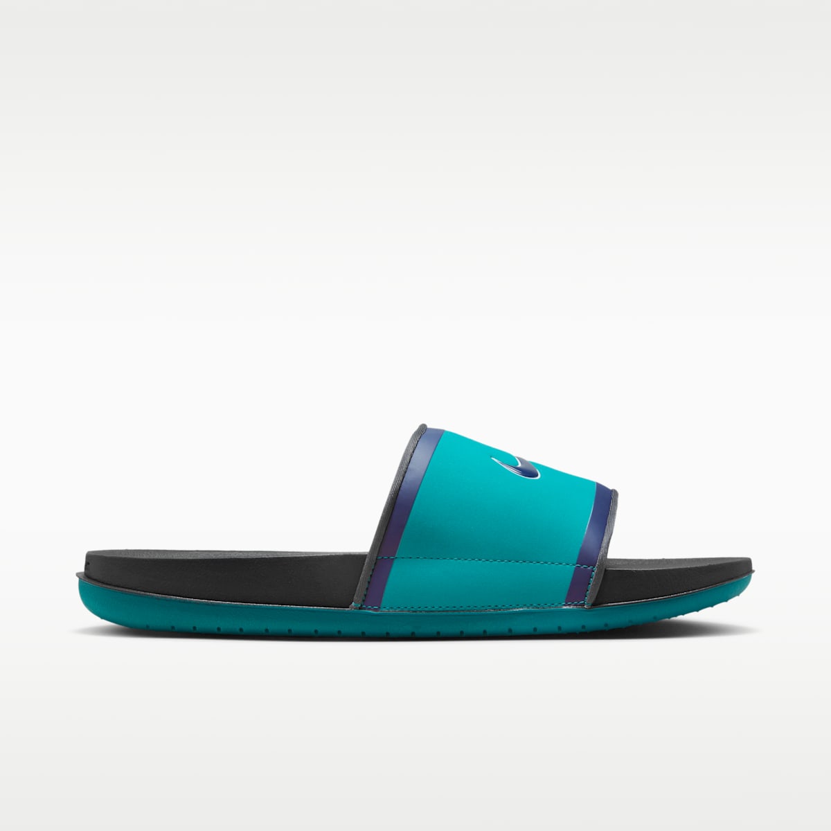 Nike Offcourt (Seattle Mariners) Offcourt Slides - Mardi Gras/Dark Smoke Grey/Midnight Navy - Image 4