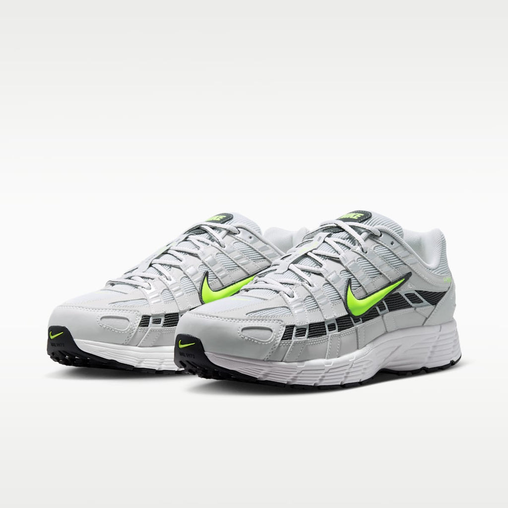 Nike P-6000 Men's Shoes - Grey Fog/Dark Smoke Grey/Summit White/Volt - Image 5