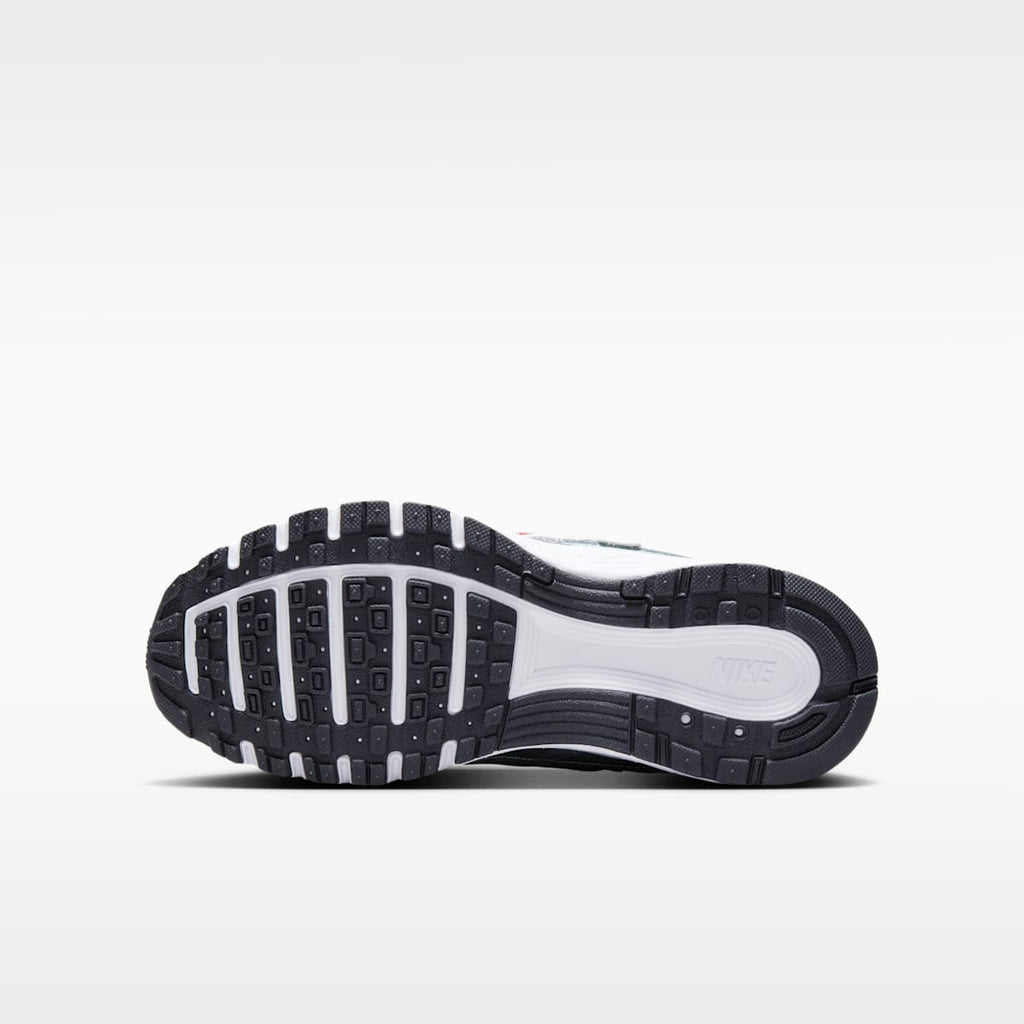 Nike P-6000 Big Kids' Shoes - Metallic Silver/Flat Silver/Cool Grey/Gym Red