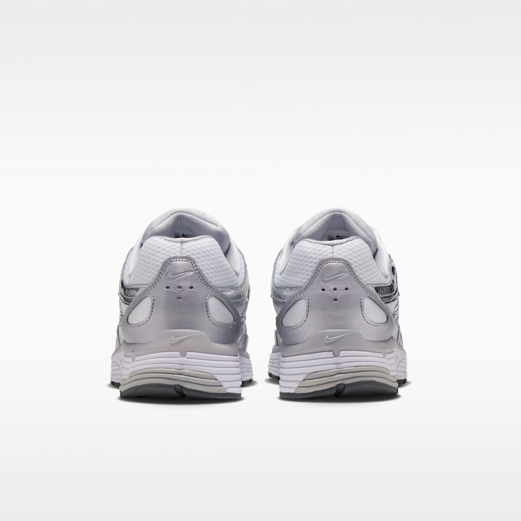 Nike P-6000 Shoes - White/Grey Fog/Iron Grey/Metallic Silver - Image 6