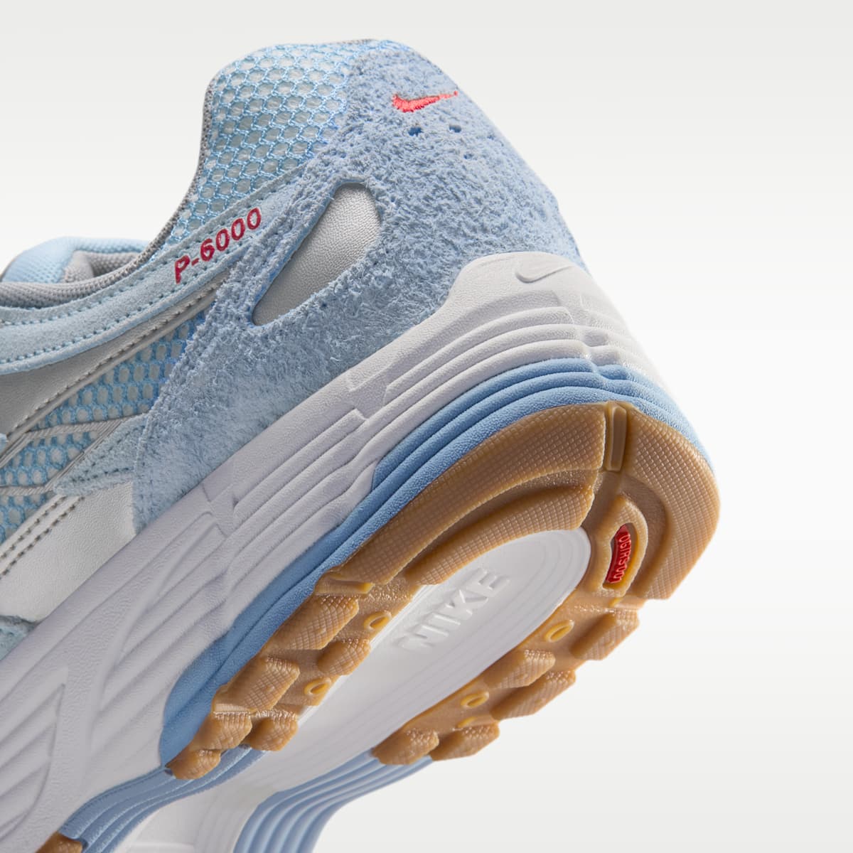 Nike P-6000 Men's Shoes - Soft Blue/Summit White/Midnight Navy/Metallic Silver - Image 8