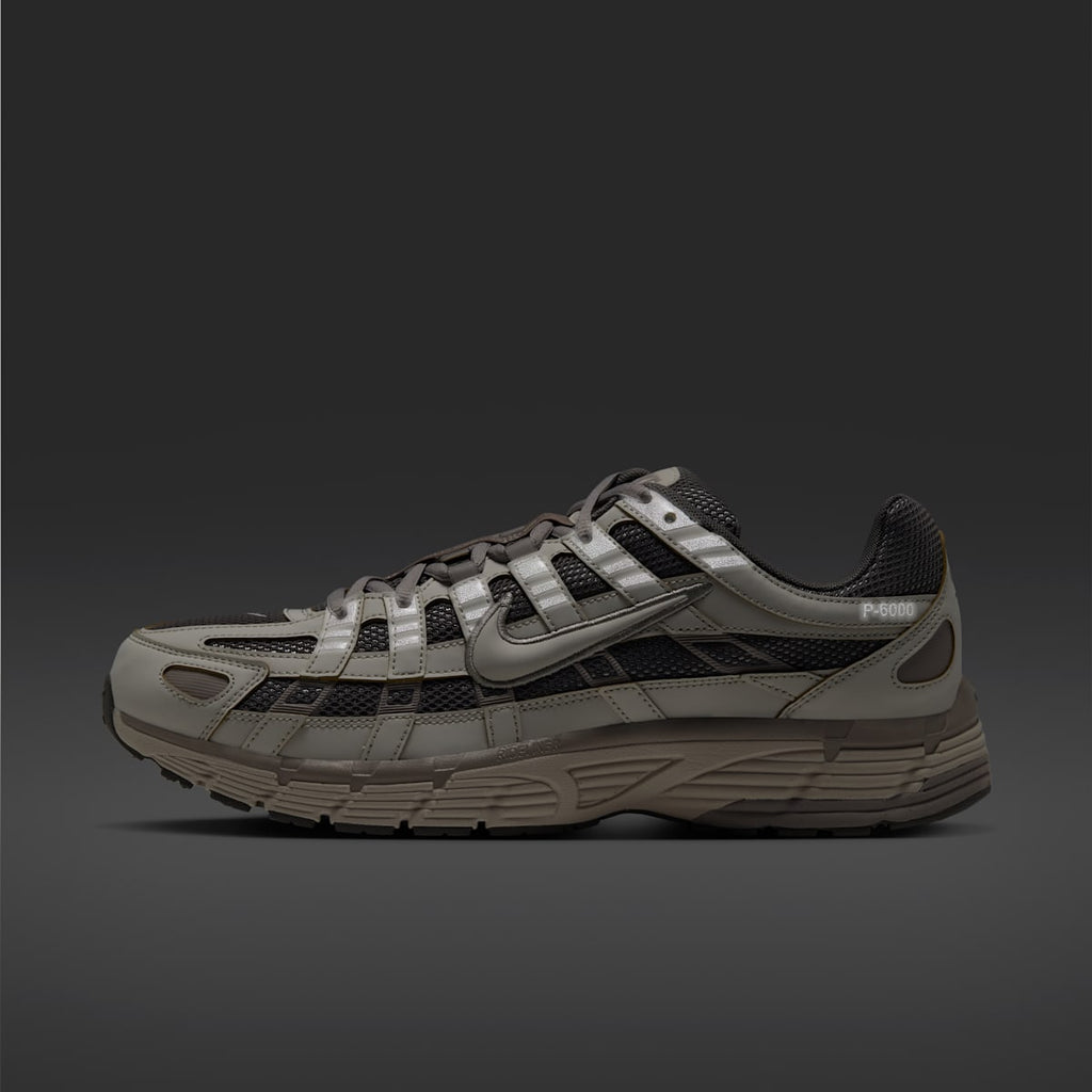 Nike P-6000 Men's Shoes - Flat Pewter/College Grey/Light Orewood Brown/Light Bone - Image 9