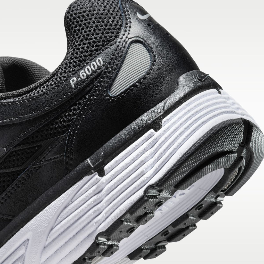 Nike P-6000 Shoes - Black/White/Metallic Silver/Black - Image 8