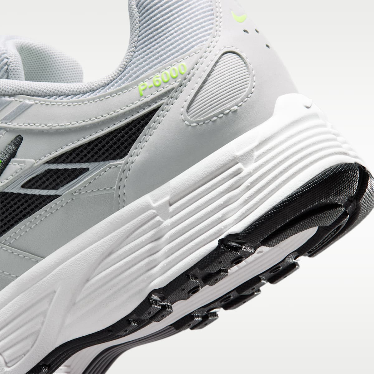 Nike P-6000 Men's Shoes - Grey Fog/Dark Smoke Grey/Summit White/Volt - Image 8