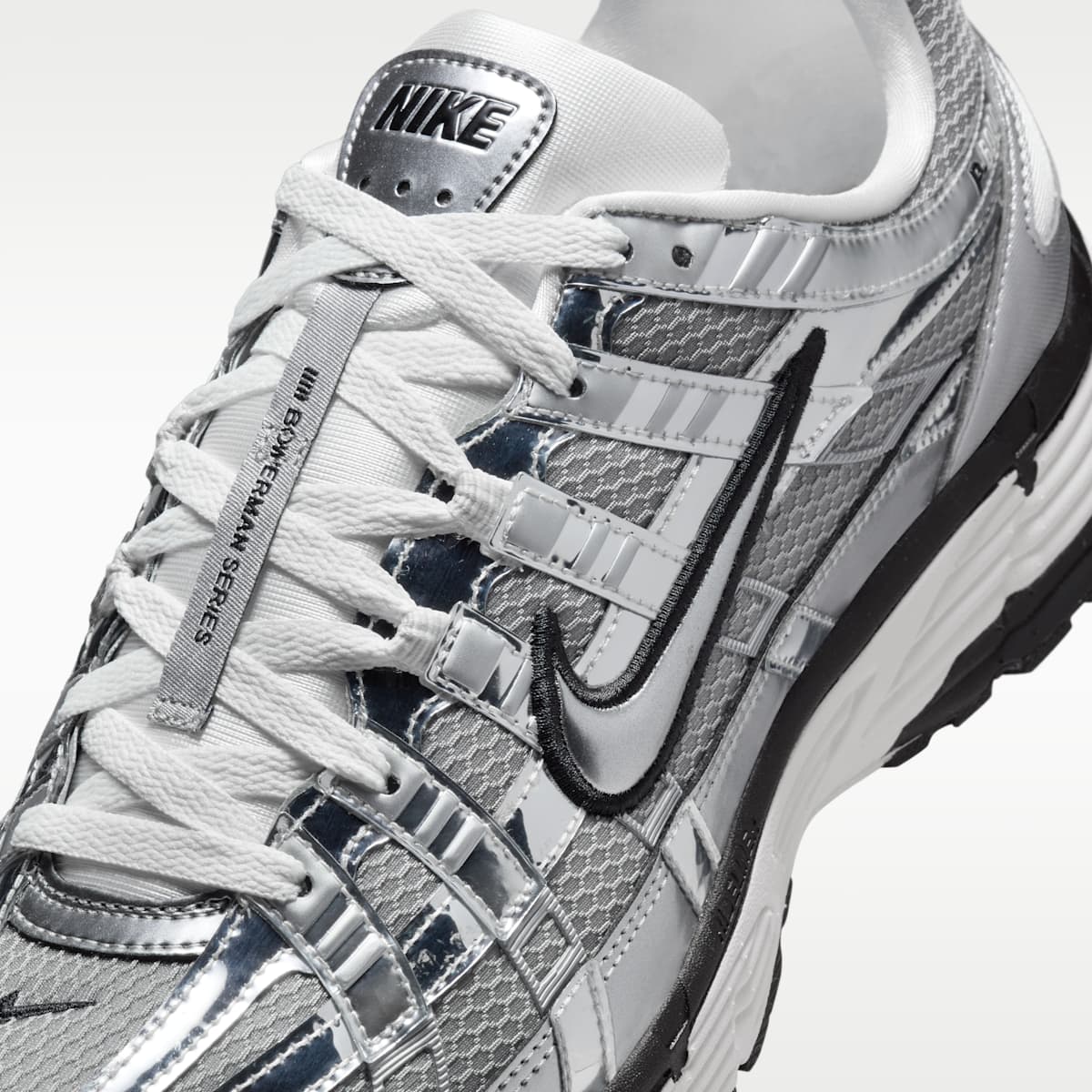 Nike P-6000 Shoes - Metallic Silver/Sail/Black/Metallic Silver - Image 7