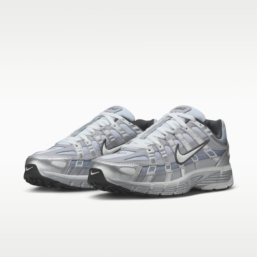 Nike P-6000 Fade Men's Shoes - Metallic Silver/Wolf Grey/Anthracite/Summit White - Image 5