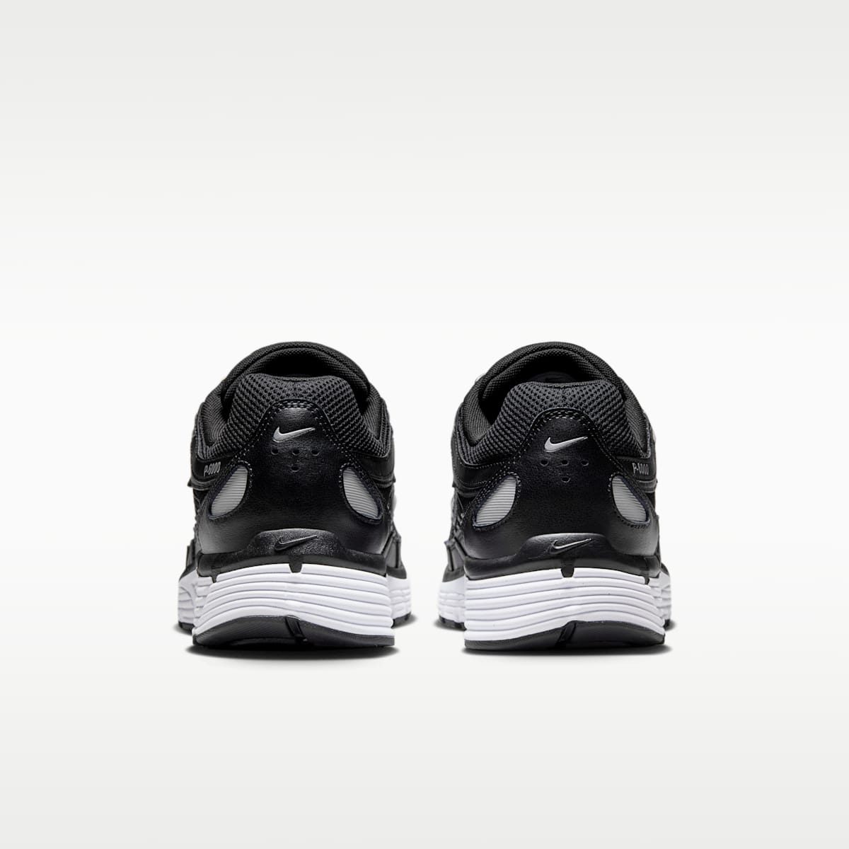 Nike P-6000 Shoes - Black/White/Metallic Silver/Black - Image 6