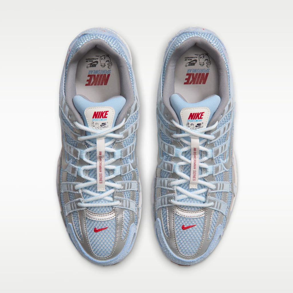 Nike P-6000 Men's Shoes - Soft Blue/Summit White/Midnight Navy/Metallic Silver - Image 4