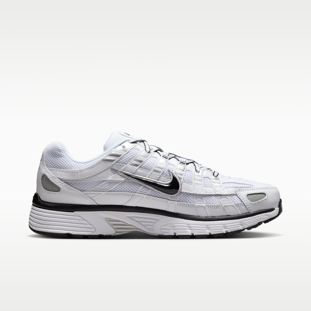 Nike P-6000 Shoes - White/Metallic Silver/Black/Black - Image 3
