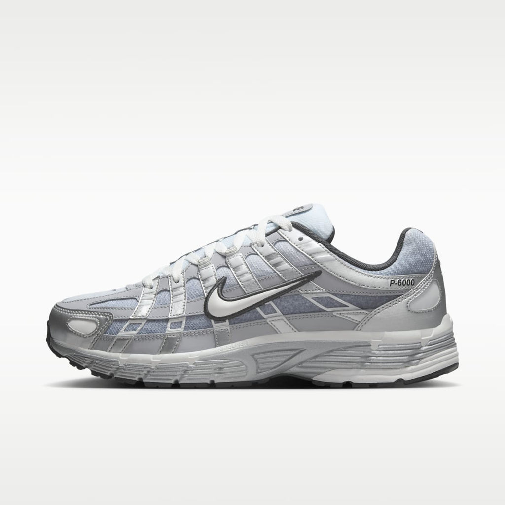 Nike P-6000 Fade Men's Shoes - Metallic Silver/Wolf Grey/Anthracite/Summit White - Image 1