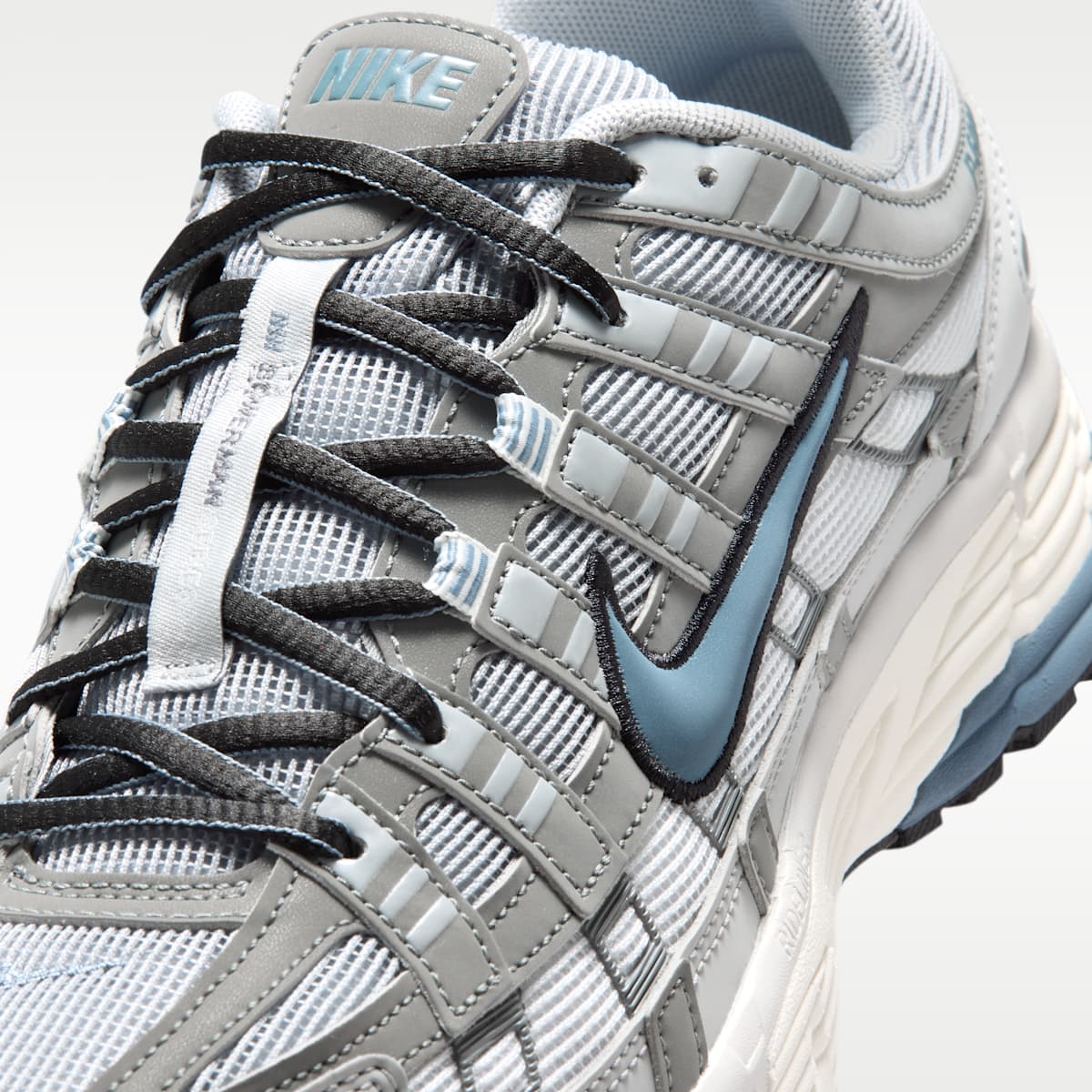 Nike P-6000 Men's Shoes - Light Smoke Grey/Smoke Grey/Photon Dust/Blue Graphite - Image 7