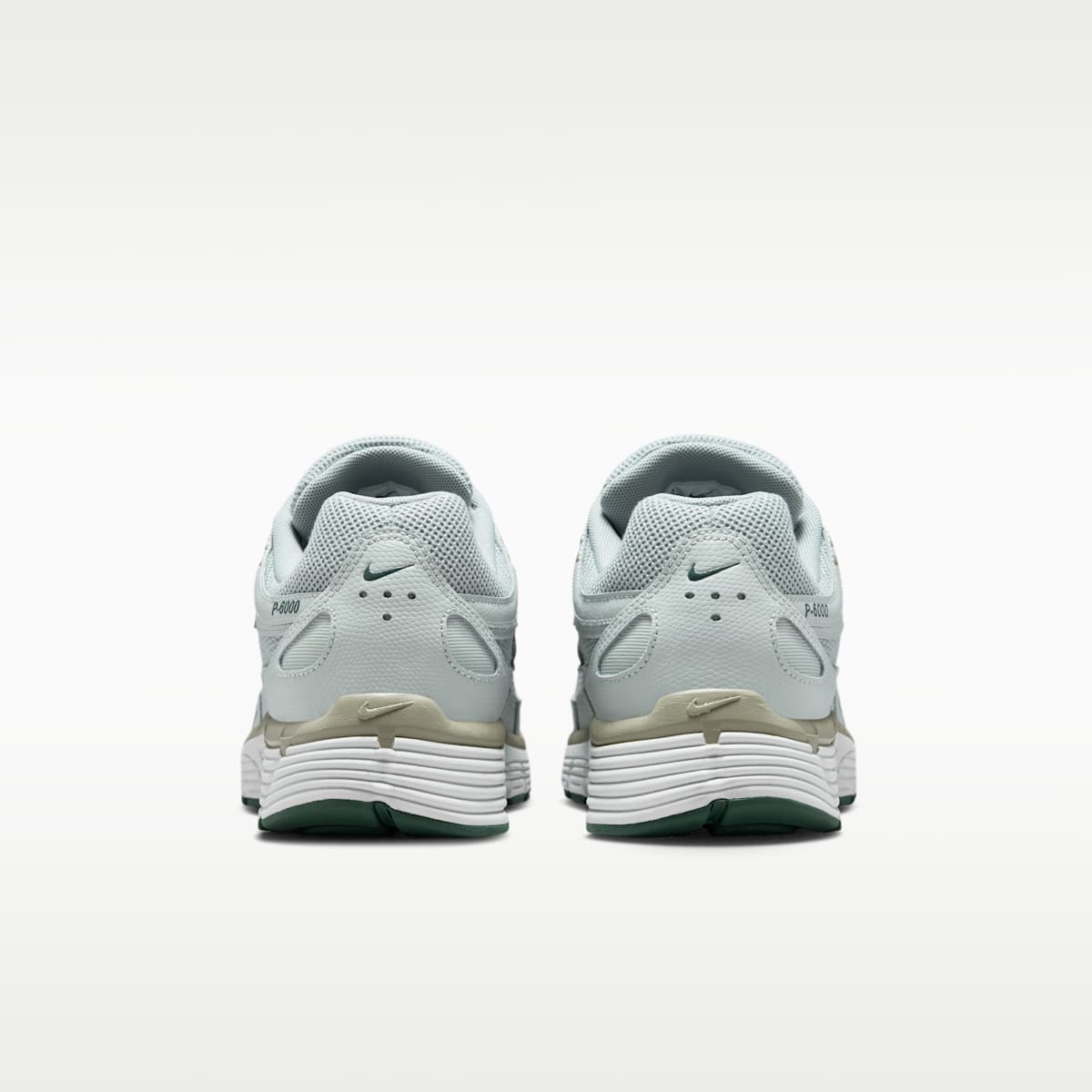 Nike P-6000 Men's Shoes - Light Pumice/Light Silver/Spruce Fog/Camo Green - Image 6