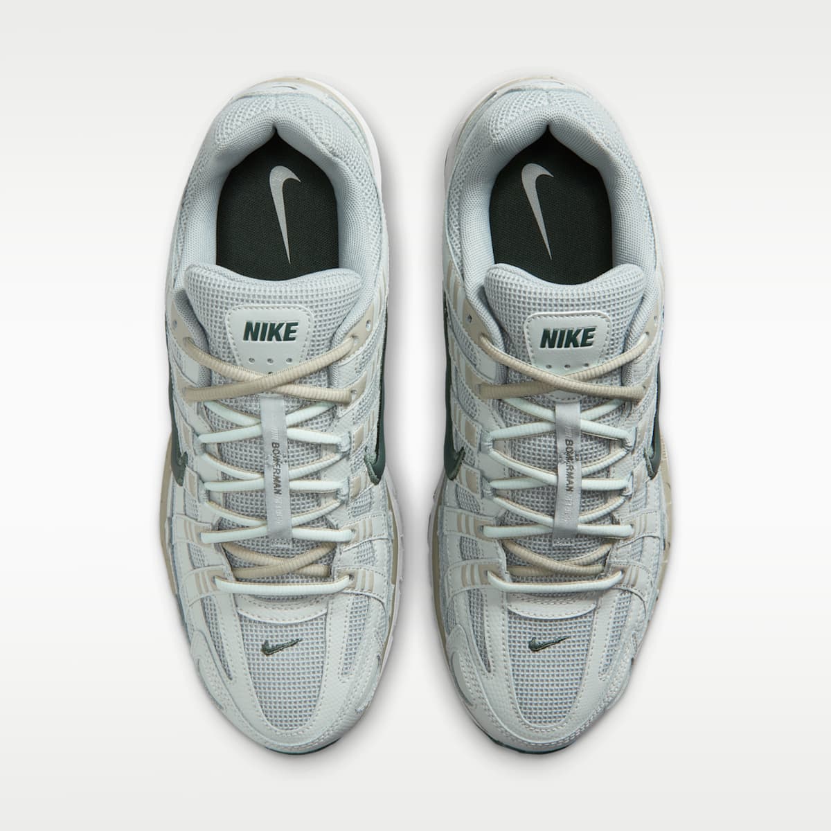 Nike P-6000 Men's Shoes - Light Pumice/Light Silver/Spruce Fog/Camo Green - Image 4
