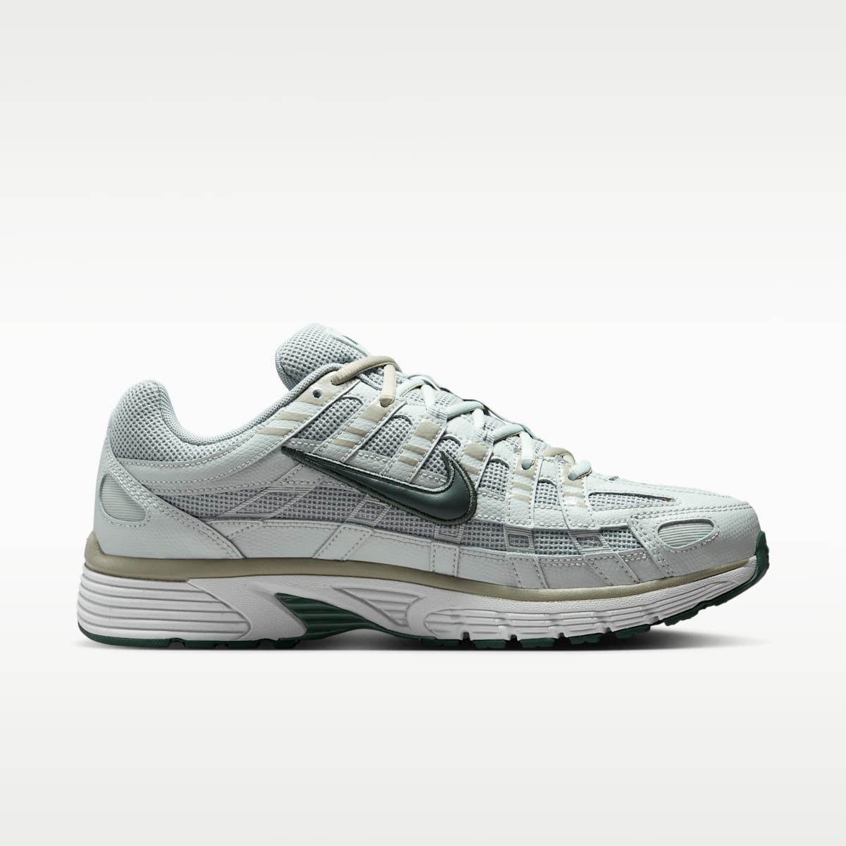 Nike P-6000 Men's Shoes - Light Pumice/Light Silver/Spruce Fog/Camo Green - Image 3