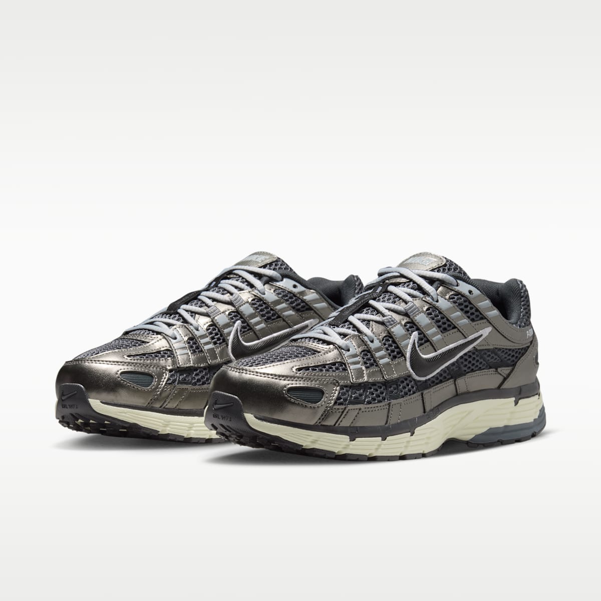 Nike P-6000 SE Men's Shoes - Anthracite/Metallic Pewter/Smoke Grey/Black - Image 5