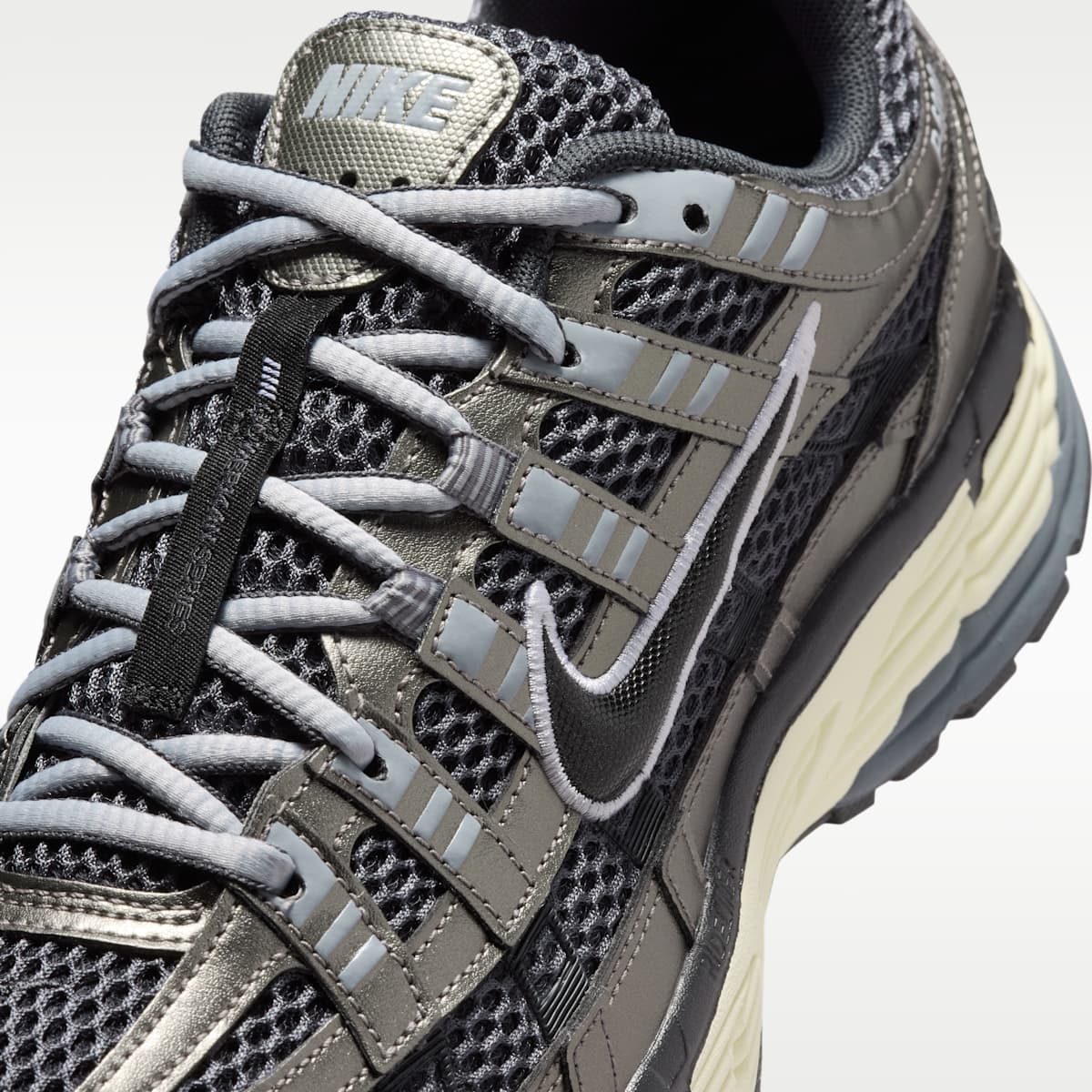 Nike P-6000 SE Men's Shoes - Anthracite/Metallic Pewter/Smoke Grey/Black - Image 7