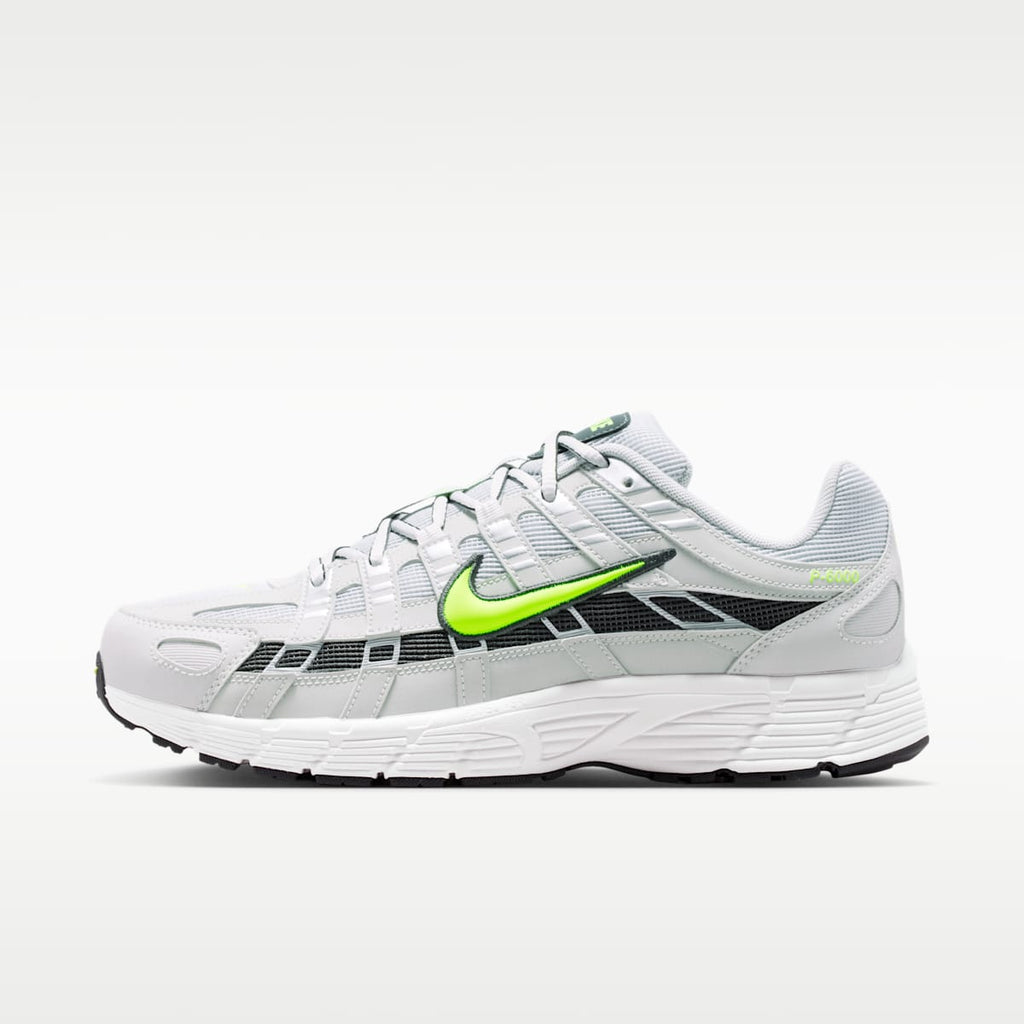 Nike P-6000 Men's Shoes - Grey Fog/Dark Smoke Grey/Summit White/Volt - Image 1