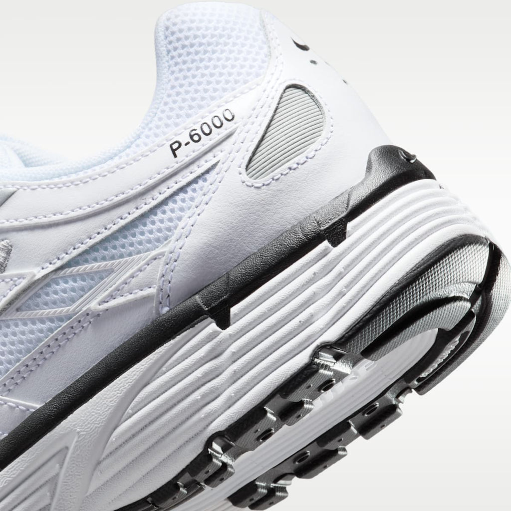 Nike P-6000 Shoes - White/Metallic Silver/Black/Black - Image 8