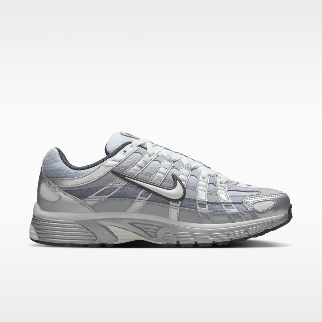 Nike P-6000 Fade Men's Shoes - Metallic Silver/Wolf Grey/Anthracite/Summit White - Image 3