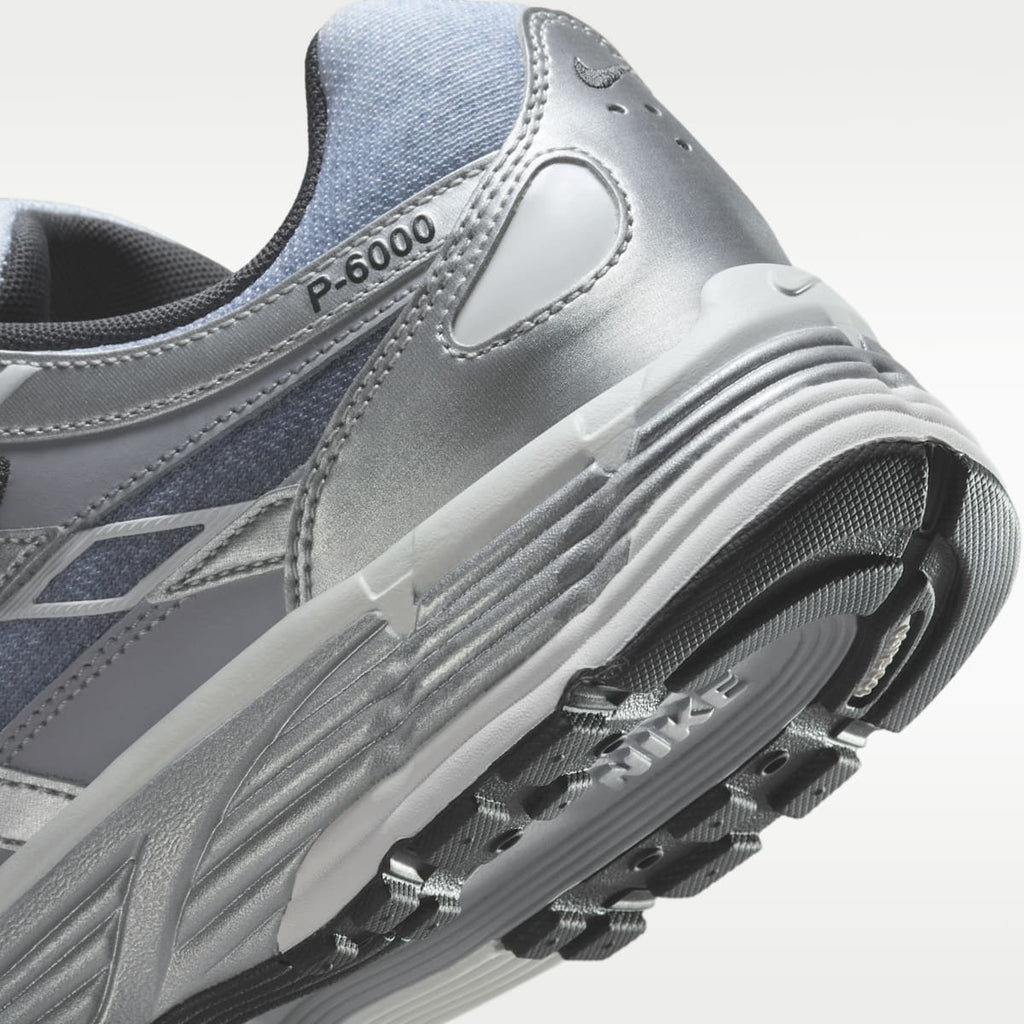Nike P-6000 Fade Men's Shoes - Metallic Silver/Wolf Grey/Anthracite/Summit White - Image 8