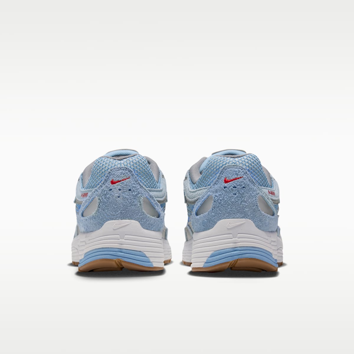 Nike P-6000 Men's Shoes - Soft Blue/Summit White/Midnight Navy/Metallic Silver - Image 6