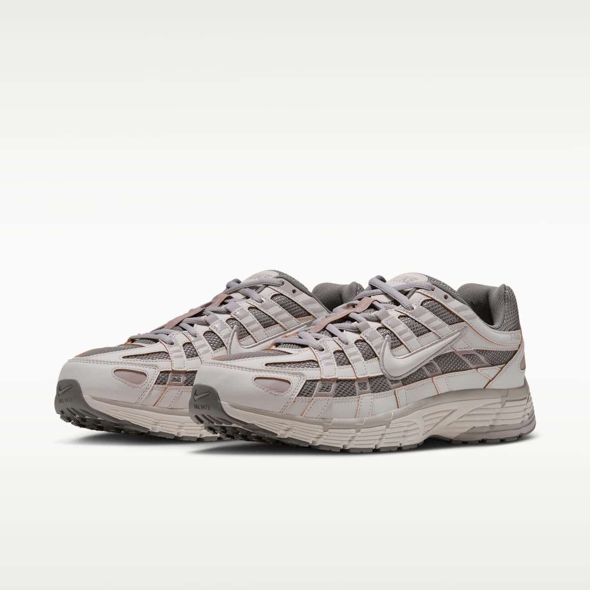 Nike P-6000 Men's Shoes - Flat Pewter/College Grey/Light Orewood Brown/Light Bone - Image 5