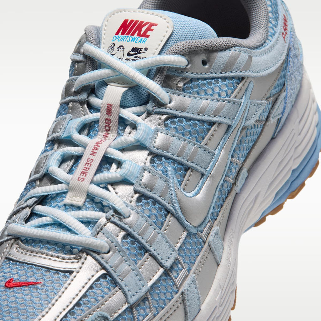 Nike P-6000 Men's Shoes - Soft Blue/Summit White/Midnight Navy/Metallic Silver - Image 7