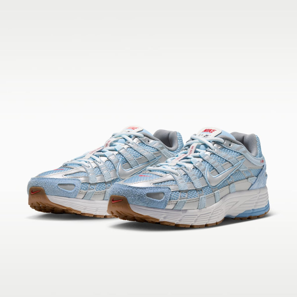 Nike P-6000 Men's Shoes - Soft Blue/Summit White/Midnight Navy/Metallic Silver - Image 5