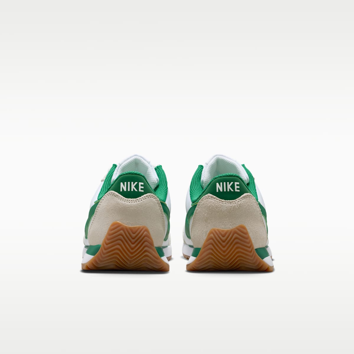 Nike Pacific Big Kids' Shoes - White/Light Silver/Gum Medium Brown/Malachite