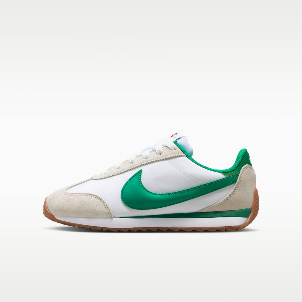 Nike Pacific Big Kids' Shoes - White/Light Silver/Gum Medium Brown/Malachite