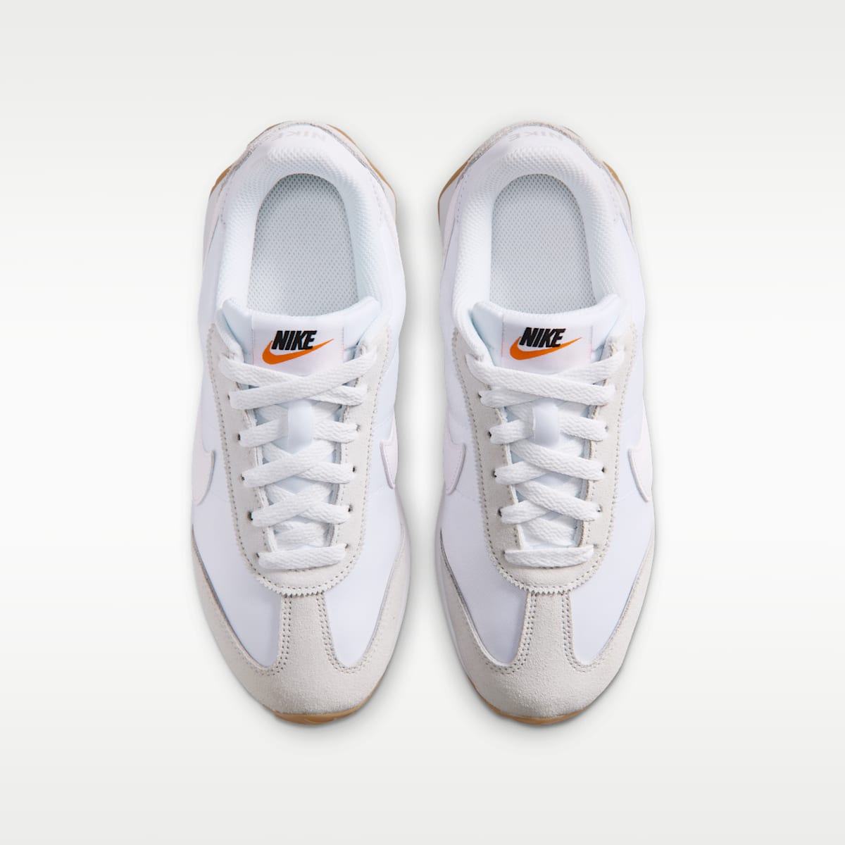 Nike Pacific Big Kids' Shoes - White/Platinum Tint/Safety Orange/White