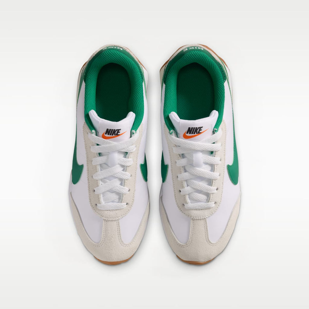 Nike Pacific Big Kids' Shoes - White/Light Silver/Gum Medium Brown/Malachite