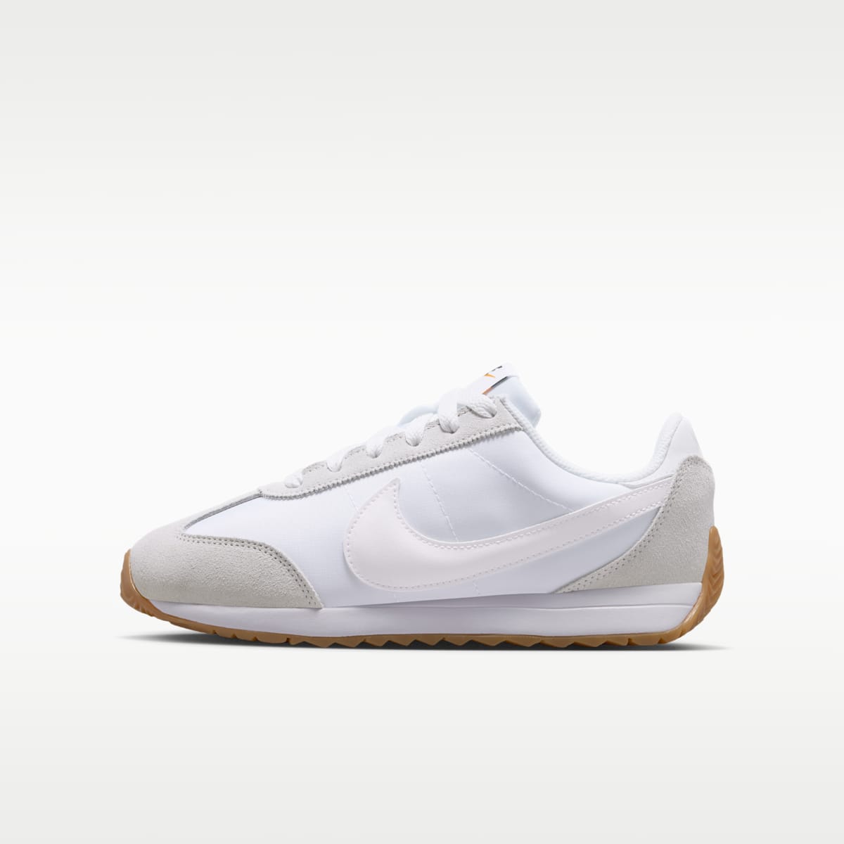 Nike Pacific Big Kids' Shoes - White/Platinum Tint/Safety Orange/White