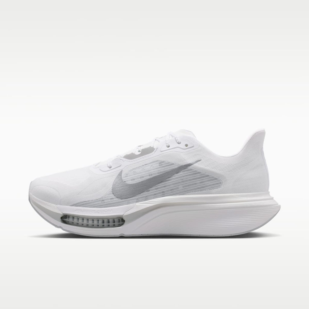 Nike Pegasus Plus 2 Men's Road Running Shoes - White/Grey Fog/Pure Platinum/Reflective Silver - Image 1