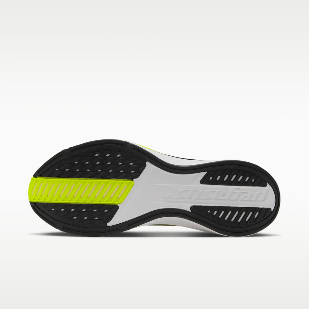 Nike Pegasus Plus 2 Men's Road Running Shoes - White/Lemon Venom/Black - Image 2