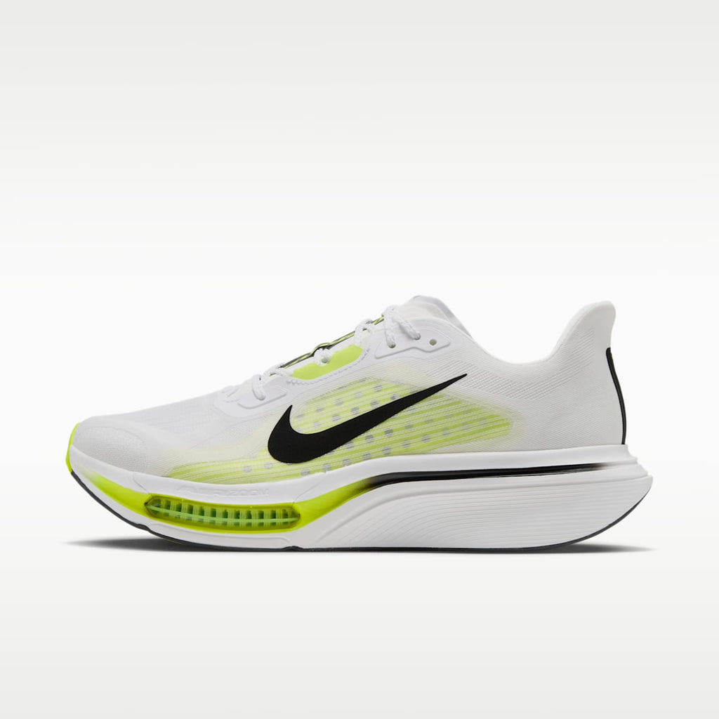 Nike Pegasus Plus 2 Men's Road Running Shoes - White/Lemon Venom/Black - Image 1