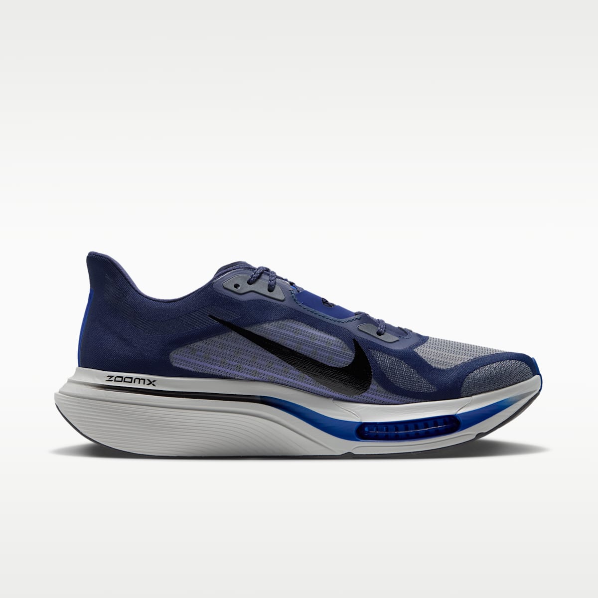 Nike Pegasus Plus 2 Men's Road Running Shoes - Midnight Navy/Racer Blue/Grey Mist/Black - Image 3