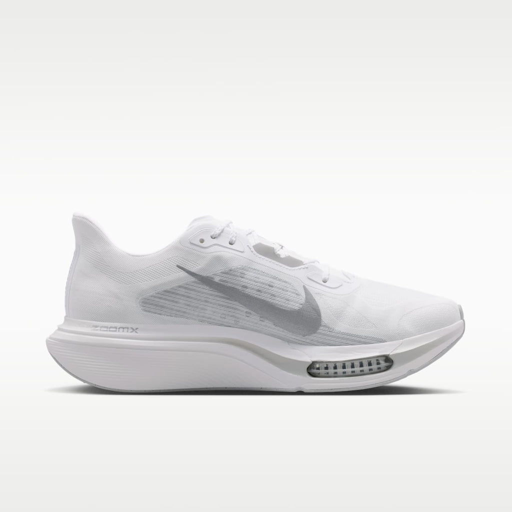Nike Pegasus Plus 2 Men's Road Running Shoes - White/Grey Fog/Pure Platinum/Reflective Silver - Image 3