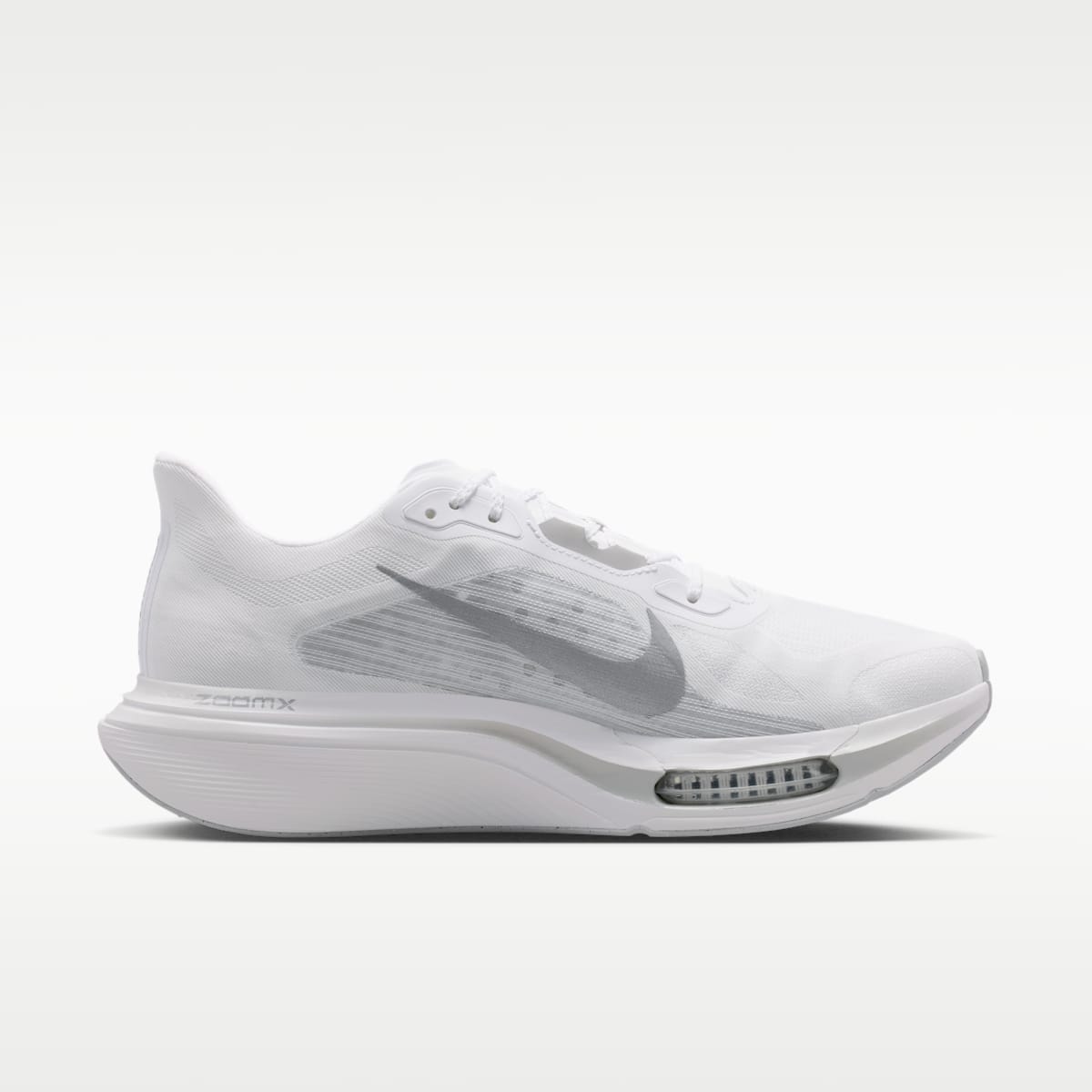 Nike Pegasus Plus 2 Men's Road Running Shoes - White/Grey Fog/Pure Platinum/Reflective Silver - Image 3