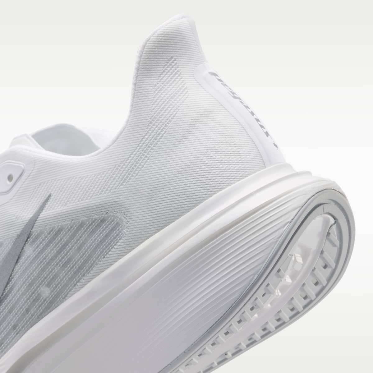 Nike Pegasus Plus 2 Men's Road Running Shoes - White/Grey Fog/Pure Platinum/Reflective Silver - Image 8