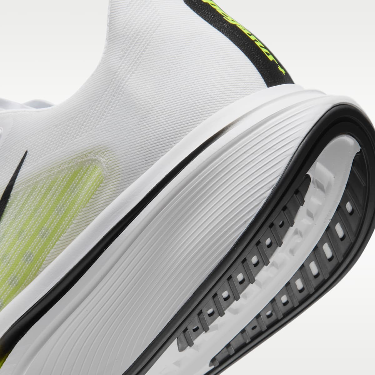 Nike Pegasus Plus 2 Men's Road Running Shoes - White/Lemon Venom/Black - Image 8