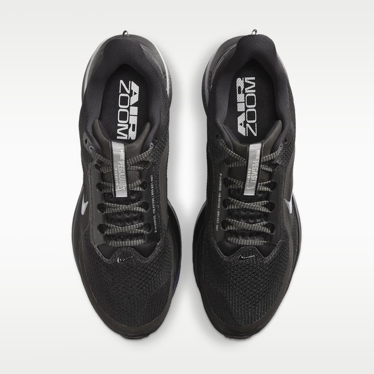 Nike Pegasus Premium Men's Road Running Shoes - Black/Metallic Silver/Black - Image 4