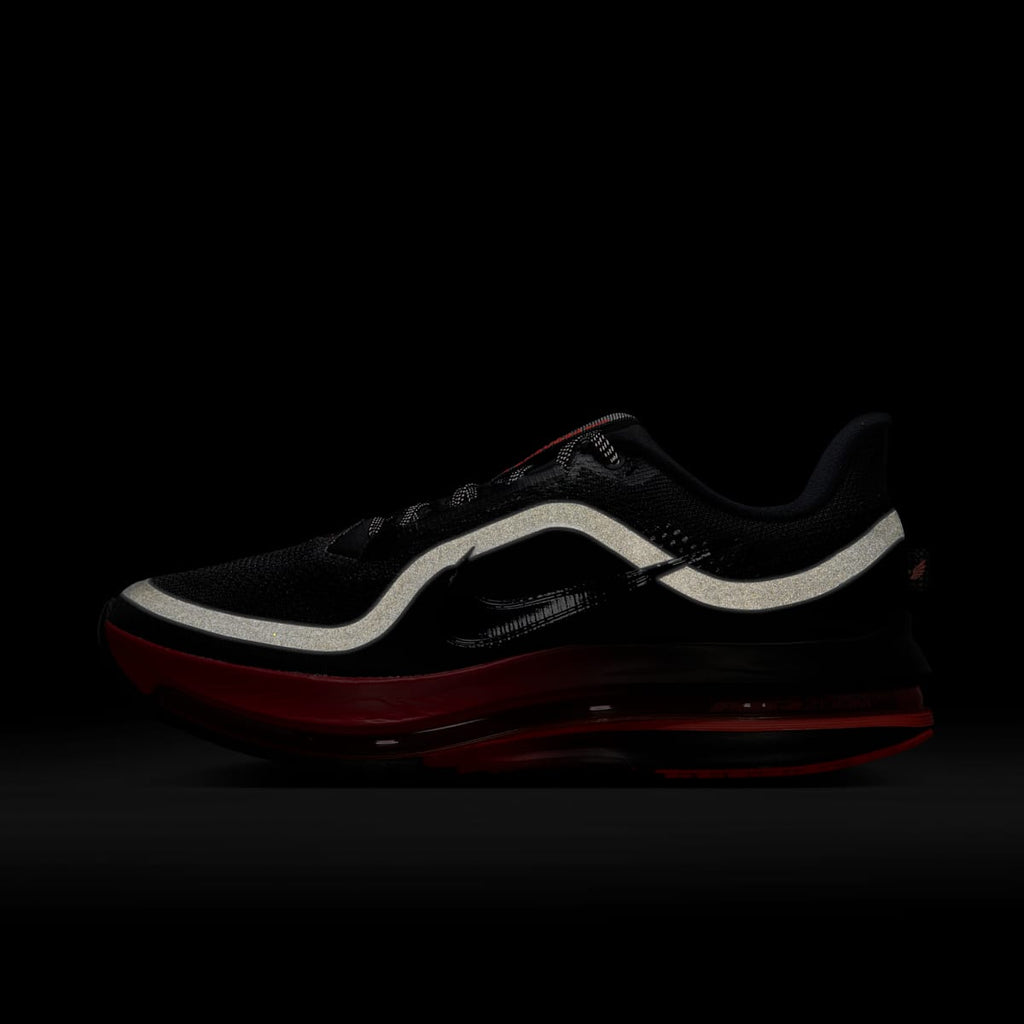 Nike Pegasus Premium Men's Road Running Shoes - Black/University Red/Bright Crimson/Black - Image 9