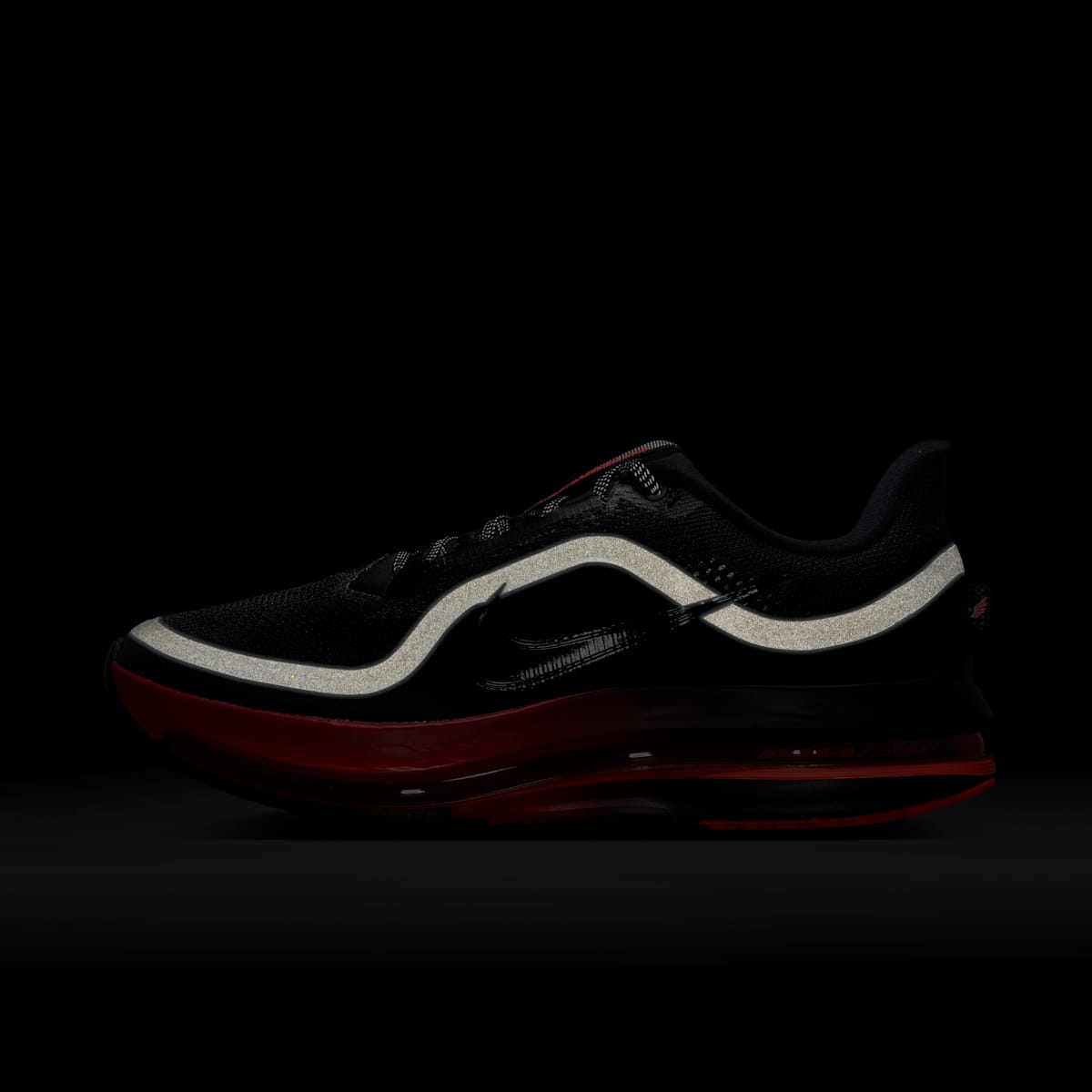 Nike Pegasus Premium Men's Road Running Shoes - Black/University Red/Bright Crimson/Black - Image 9