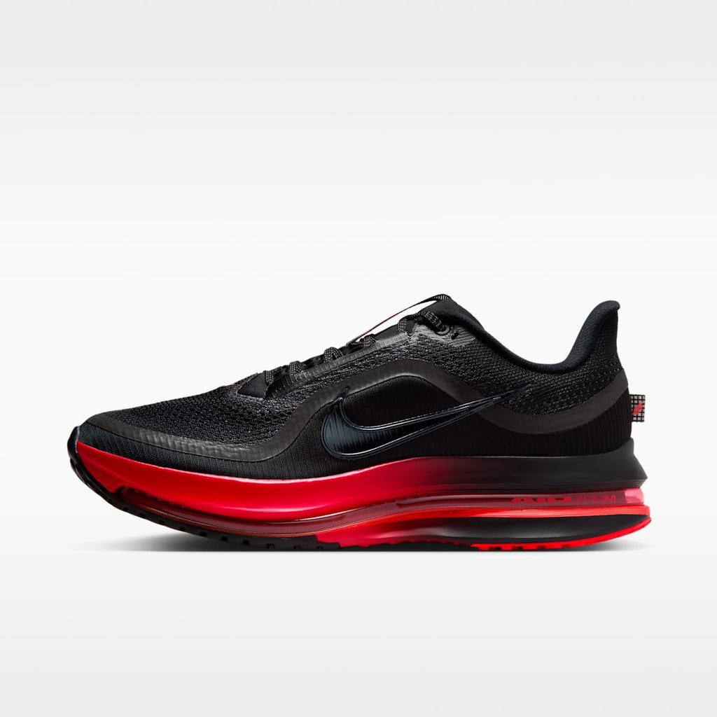 Nike Pegasus Premium Men's Road Running Shoes - Black/University Red/Bright Crimson/Black - Image 1