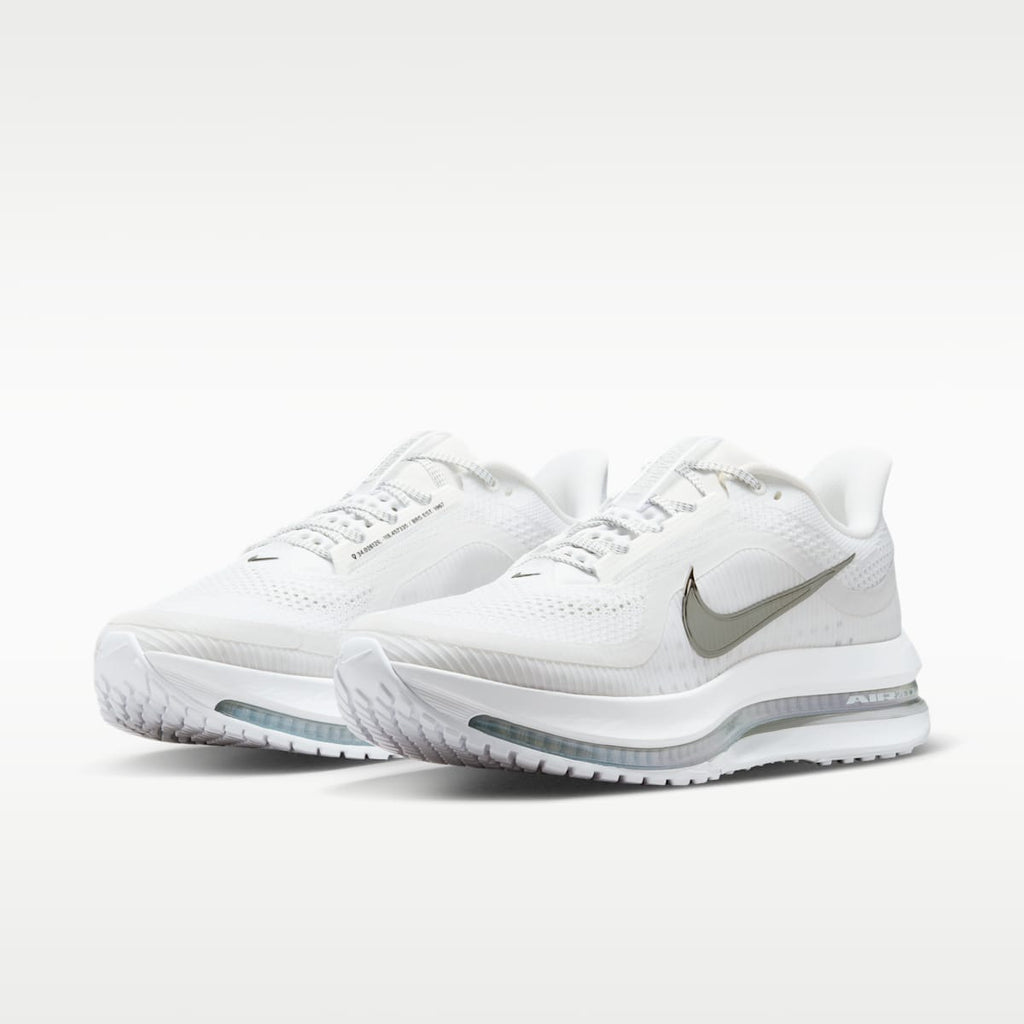 Nike Pegasus Premium Men's Road Running Shoes - White/Metallic Silver/Metallic Silver - Image 5