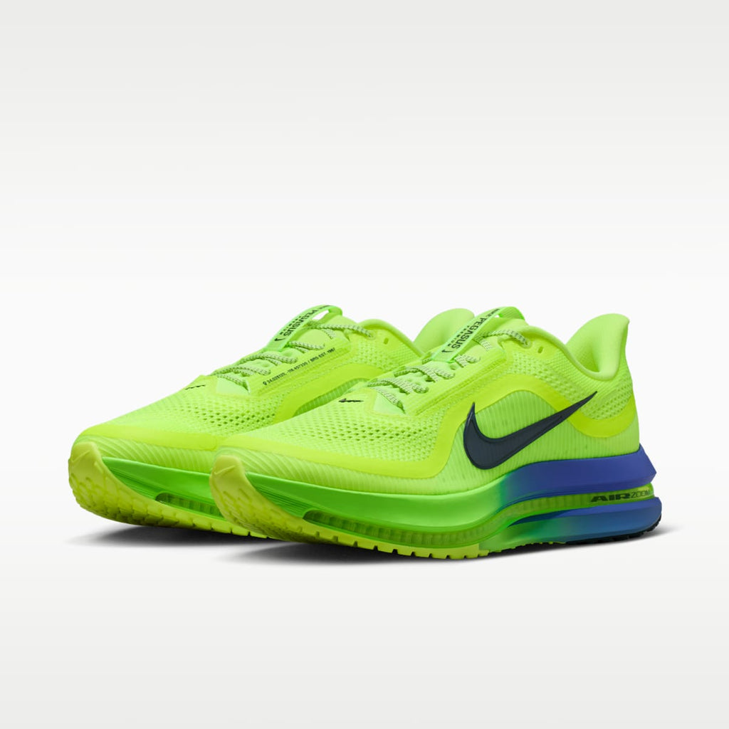 Nike Pegasus Premium Men's Road Running Shoes - Volt Ice/Lime Blast/Sapphire/Black Spruce - Image 5