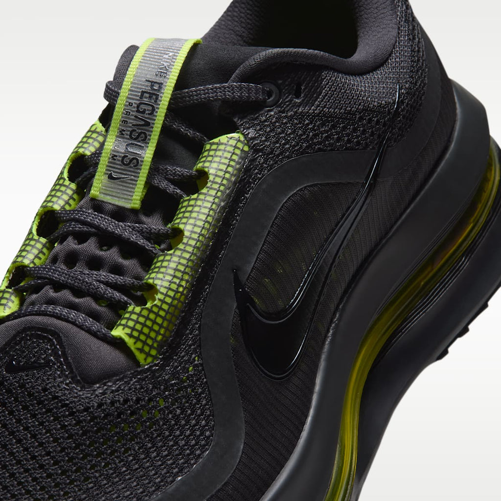 Nike Pegasus Premium Men's Road Running Shoes - Dark Shadow/Lemon Venom/White/Black - Image 7