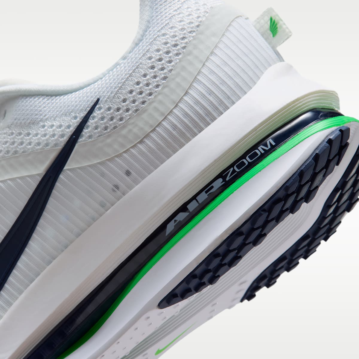 Nike Pegasus Premium Men's Road Running Shoes - White/Midnight Navy/Green Spark - Image 8