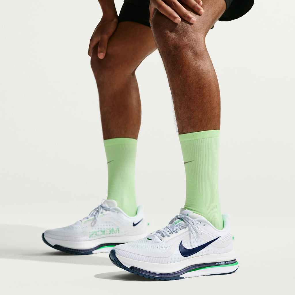 Nike Pegasus Premium Men's Road Running Shoes - White/Midnight Navy/Green Spark - Image 10